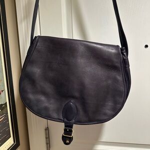 Harrods Navy Crossbody Bag